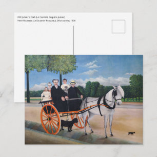 Henri Rousseau - La Carriole du père Junier Briefkaart