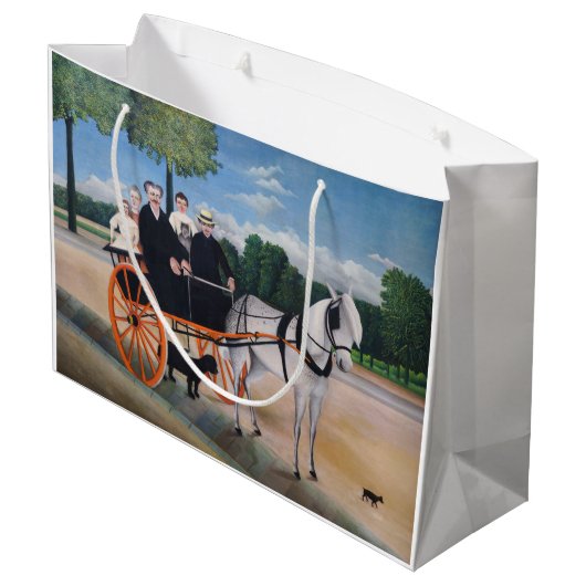 Henri Rousseau - La Carriole du pere Junier Groot Cadeauzakje (Achterkant Gekanteld)