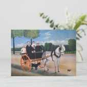 Henri Rousseau - La Carriole du pere Junier Kaart (Staand voorkant)