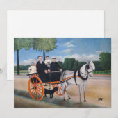 Henri Rousseau - La Carriole du pere Junier Kaart (Voorkant / Achterkant)