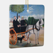 Henri Rousseau - La Carriole du pere Junier Keramisch Ornament (Rechts)