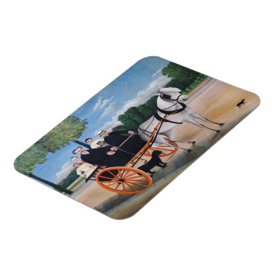 Henri Rousseau - La Carriole du pere Junier Magneet (Linkerzijde)