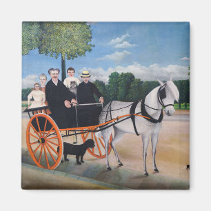 Henri Rousseau - La Carriole du pere Junier Magneet
