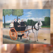 Henri Rousseau - La Carriole du pere Junier Raamsticker (Vel 2)