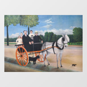 Henri Rousseau - La Carriole du pere Junier Raamsticker