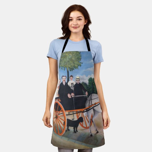 Henri Rousseau - La Carriole du pere Junier Schort (Gedragen)