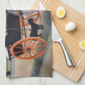 Henri Rousseau - La Carriole du pere Junier Theedoek (Quarter Fold)