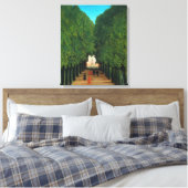 Henri Rousseau, Laan in het park bij Saint-Cloud Canvas Afdruk (Insitu (Slaapkamer))