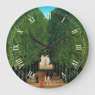Henri Rousseau, Laan in het park bij Saint-Cloud Grote Klok