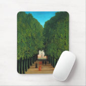 Henri Rousseau, Laan in het park bij Saint-Cloud Muismat (Met muis)