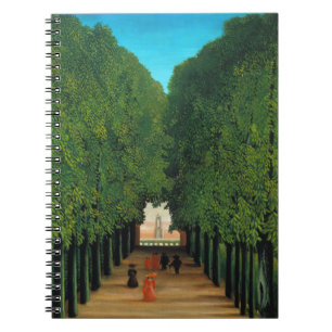 Henri Rousseau, Laan in het park bij Saint-Cloud Notitieboek