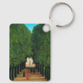 Henri Rousseau, Laan in het park bij Saint-Cloud Sleutelhanger (Achterkant)