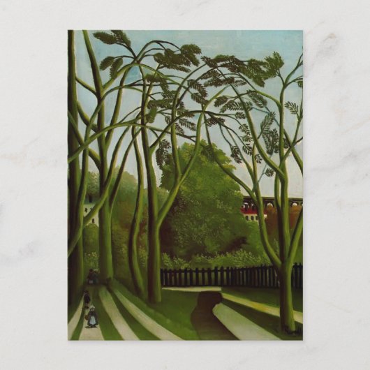 Henri Rousseau - Landschap aan de banken van de Bi Briefkaart (Voorkant)