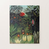 Henri Rousseau Landschap met apen Botanische Ga Legpuzzel (Verticaal)