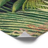 Henri Rousseau Landschap met apen Botanische Ga Poster (Hoek)