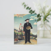 Henri Rousseau - Landschap Myself-Portret Briefkaart (Staand voorkant)