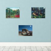 Henri Rousseau - Masterstuks Selection Muurkunst Sets (Houten vloer)