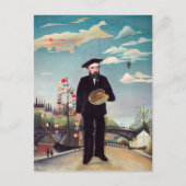 Henri Rousseau - Myself Portrait Landscape Briefkaart (Voorkant)