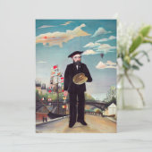 Henri Rousseau - Myself Portrait Landscape Kaart (Staand voorkant)