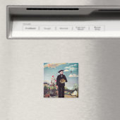 Henri Rousseau - Myself Portrait Landscape Magneet (Insitu (Vaatwasser))