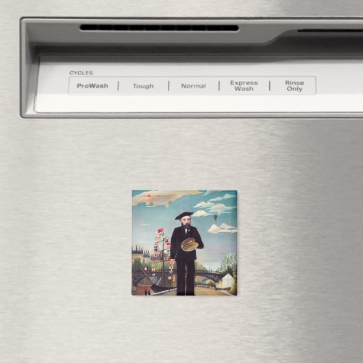 Henri Rousseau - Myself Portrait Landscape Magneet (Insitu (Vaatwasser))