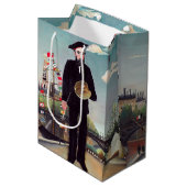 Henri Rousseau - Myself Portrait Landscape Medium Cadeauzakje (Voorkant Gekanteld)