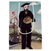 Henri Rousseau - Myself Portrait Landscape Medium Cadeauzakje (Achterkant)