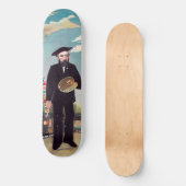 Henri Rousseau - Myself Portrait Landscape Persoonlijk Skateboard (Voorkant)