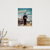 Henri Rousseau - Myself Portrait Landscape Poster (Keuken)
