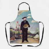 Henri Rousseau - Myself Portrait Landscape Schort (Voorkant)