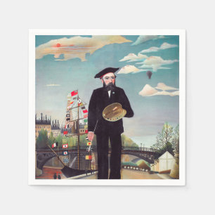 Henri Rousseau - Myself Portrait Landscape Servet