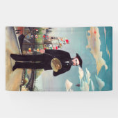 Henri Rousseau - Myself Portrait Landscape Spandoek (Horizontaal)