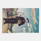 Henri Rousseau - Myself Portrait Landscape Theedoek (Horizontaal)