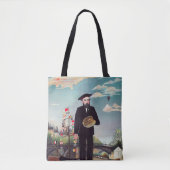Henri Rousseau - Myself Portrait Landscape Tote Bag (Voorkant)