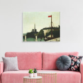 Henri Rousseau - Notre Dame Canvas Afdruk (Insitu (Woonkamer))