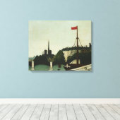 Henri Rousseau - Notre Dame Canvas Afdruk (Insitu (Houten vloer))