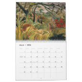 Henri Rousseau Oerwoud Dier 2024 Kalender (Mar 2026)