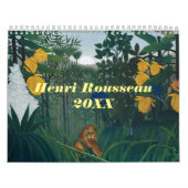 Henri Rousseau Oerwoud Dier 2024 Kalender (Hoes)