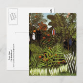 Henri Rousseau - Oerwoud Landscape Briefkaart (Voorkant / Achterkant)