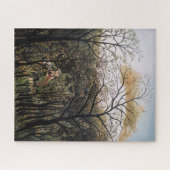 Henri Rousseau - Ontmoeting in het Bos Legpuzzel (Horizontaal)