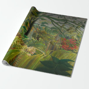 Henri Rousseau - Overrascht! Cadeaupapier