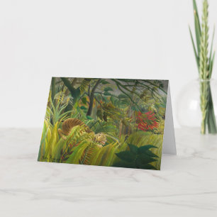 Henri Rousseau - Overrascht! Kaart
