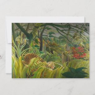 Henri Rousseau - Overrascht! Kaart