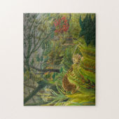 Henri Rousseau - Overrascht! Legpuzzel (Verticaal)