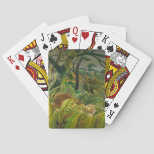 Henri Rousseau - Overrascht! Pokerkaarten
