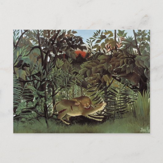 Henri Rousseau Painting Briefkaart (Voorkant)