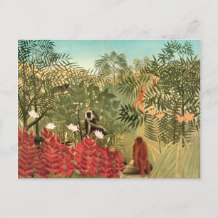 Henri Rousseau Painting Briefkaart