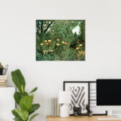 Henri Rousseau Painting Poster (Thuiskantoor)