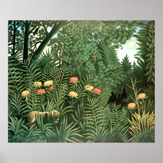 Henri Rousseau Painting Poster (Voorkant)