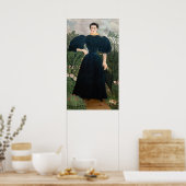 Henri Rousseau - Portret van Madame M. Poster (Keuken)